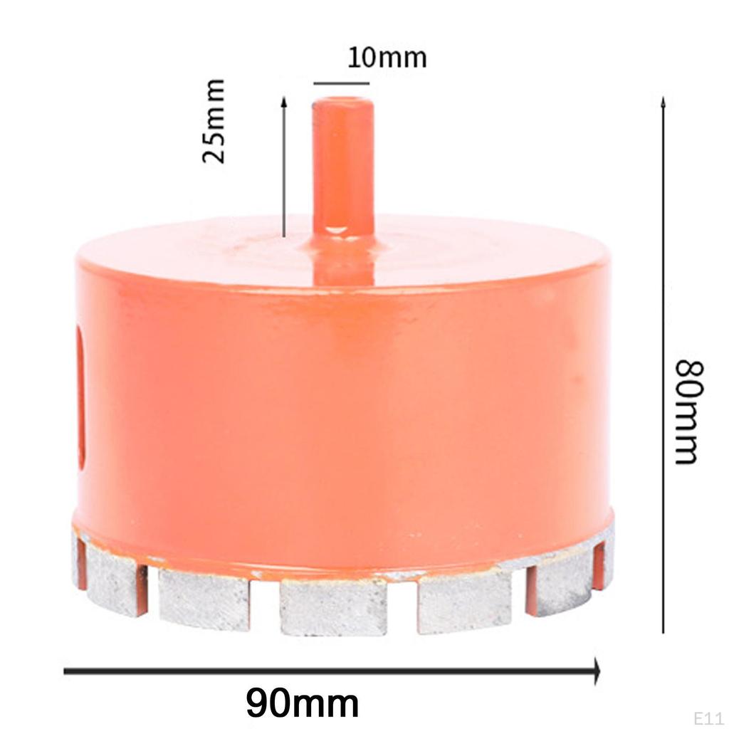 Durable Diamond Drill Bit, High Hardness Hole Opener Tools, Marble