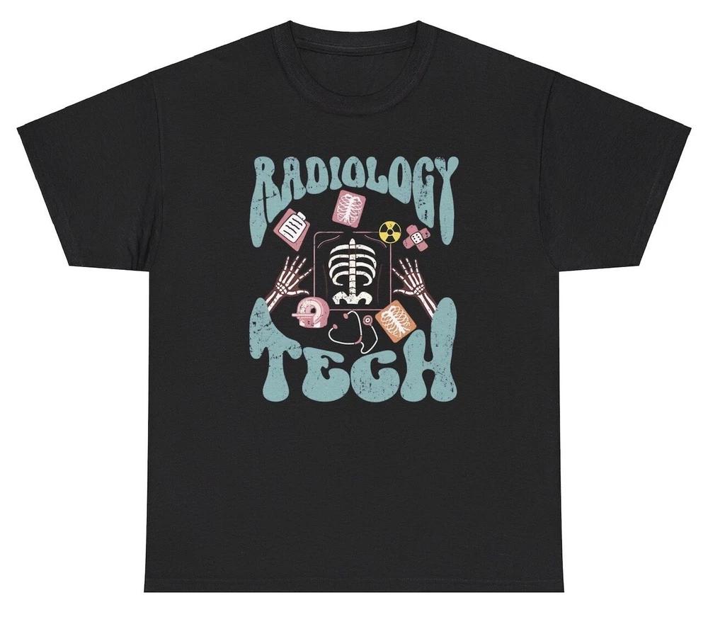Radiology Tech T Shirt Y2k Gen Z Medical Gift Tee S