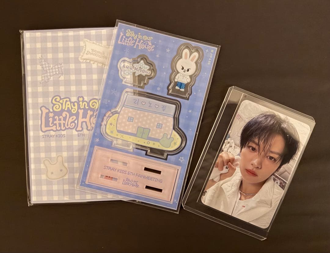 [USED] Stray Kids fan meeting acrylic stand photocard