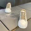 Color Matching Smiley Face Board Shoes Spring New Comfortable Leather Casual Shoes Ok