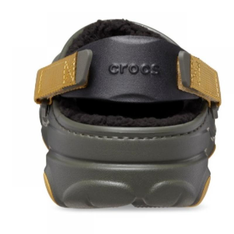 Crocs All Terrain Lined Clog Dusty Olive 207936 3j5