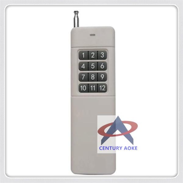 AK3000-12 Long-Range High Power 12-Key Remote with Fixed Code
