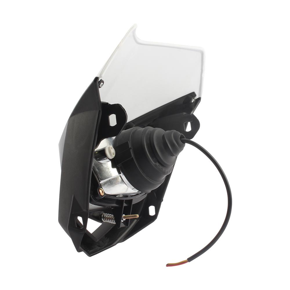 Motorcycle Headlight For Honda Kawasaki Yamaha Motocross Accessories Universal Front Head Light Dirt Bike Enduro LED Headlight