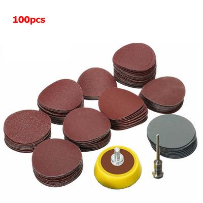 1 Inch 25MM Back Velvet Disc Sandpaper Self-adhesive