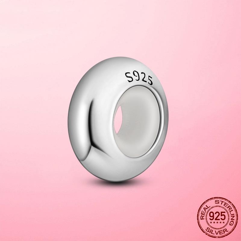 Verschlussclip 925 Silber Sicherheitskette Clip Charms Stern Perlen Stopper passend für Original Dora Armband Original DIY Schmuck