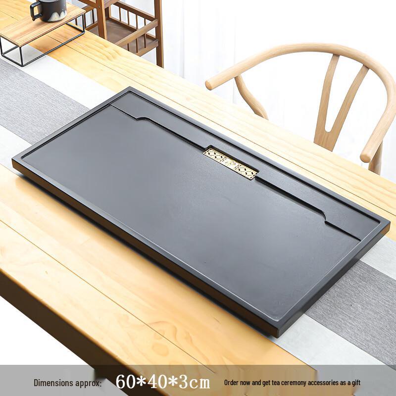 Handun Black Gold Stone Tea Tray