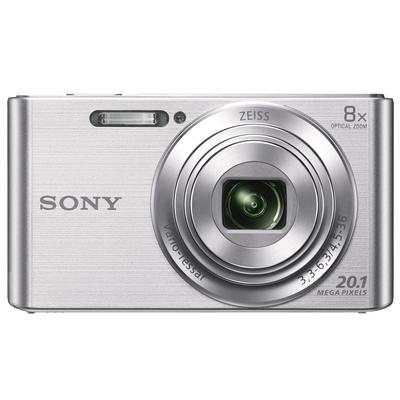 Sony Kompakt Dijital Kamera Cyber-shot DSC-W830 Gümüş 8x Optik Zoom (25-200mm) Kompakt Gövde DSC-W830