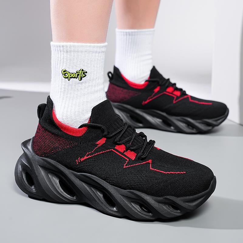 Running Shoes Men Mesh Comfortable Flat Walking Shoes Outdoor Sports Walking Shoes Big Size 2024 Trendy Sneakers for Men