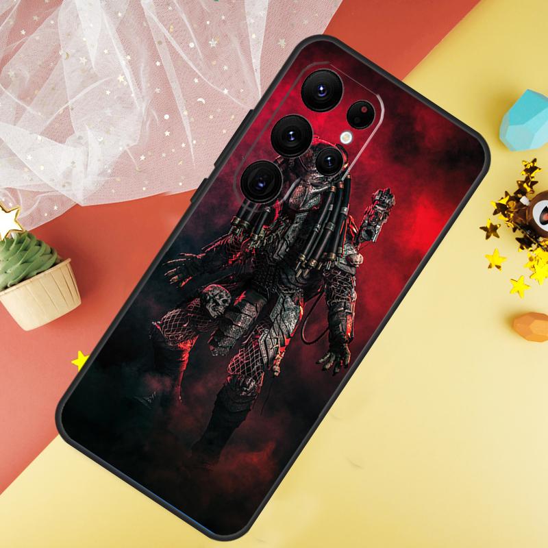 Alien Predator Case For Samsung Galaxy S23 Ultra S24 S22 S20 S21 FE Note 10 20 Ultra S8 S9 S10 Plus Cover