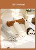 Cute Bear Long Pillow - Plush Panda Sleeping Companion for Girls