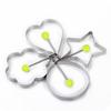 Round Egg Frying Mold Dishwasher Safe Stainless Steel Nonstick Ring For Perfect Sunny Side Up Eggs