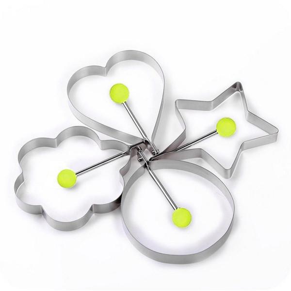 Round Egg Frying Mold Dishwasher Safe Stainless Steel Nonstick Ring For Perfect Sunny Side Up Eggs