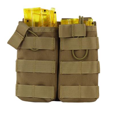 Tactical  Double Open Top Mag Pouch M4/M16 Magazine Pouch Airsoft Military Paintball Gear Shotgun Vest Accessory Pack