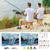 Fishing Baits Freshwater Fishing Tackle Kit Christmas Advent Countdown 2025 Boxed Baits For Trout Bass Catfish Beginner Men