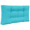 Outdoor Sofa Cushions 2 pcs Turquoise Polyester