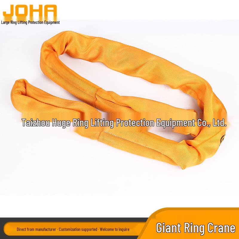 10-Ton Flexible Lifting Sling with Round End Loops - Available In 1.2m, 2m, 4m, 5m, 8m, 10m Lengths