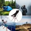 Angeln BBQ Wanderstuhl Faltbarer Outdoor Zusammenklappbarer Campingstuhl Tragbarer Klappstuhl für Strandpicknicksitz Klappstuhl