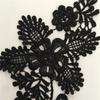 Computer Embroidery Black Lace Collar Diy Lace Lace Dress Accessories Pair For Sale