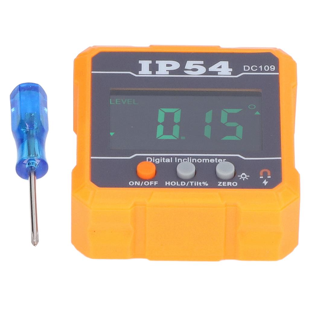 Inclinometer Digital Display Auto Shutdown Magnetic Level Angle Finder Gauge Tool