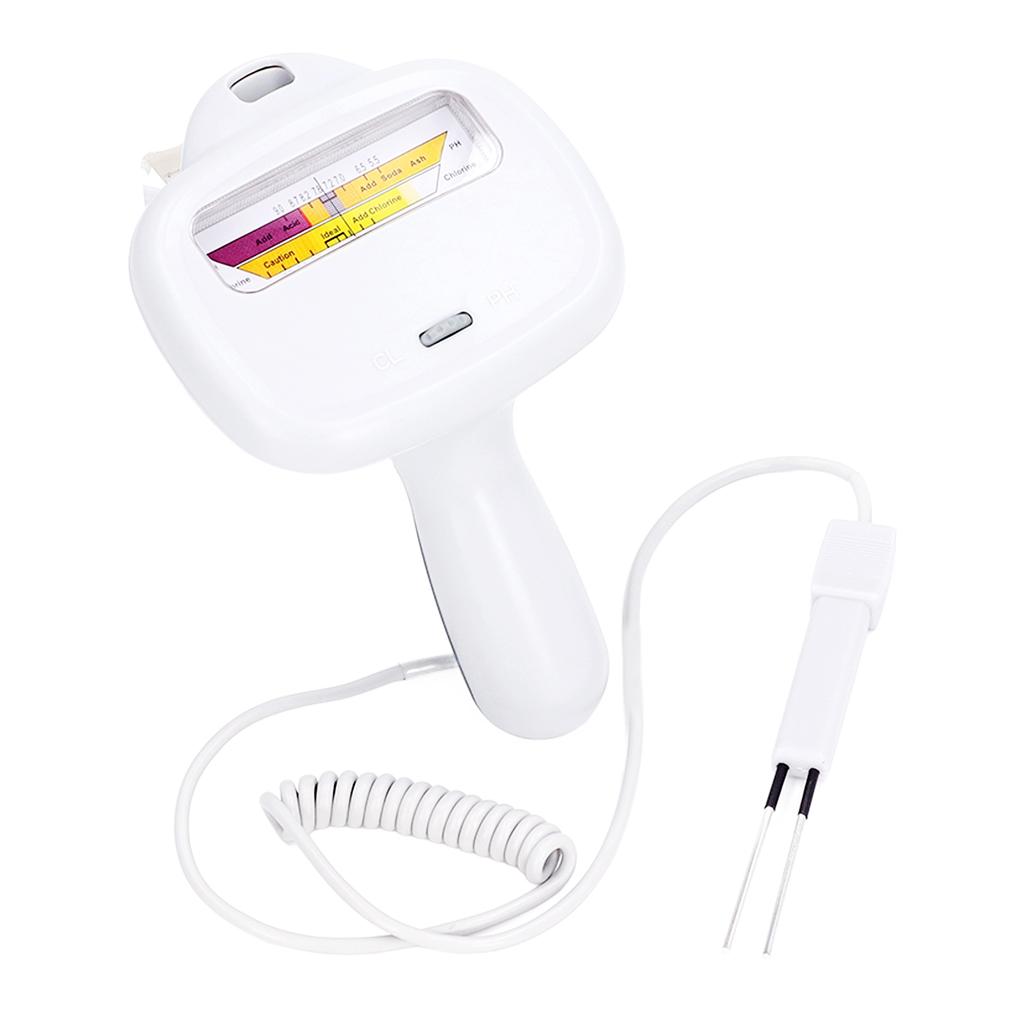 2 In 1 Chlorine PH Meter PC 102 Swimming Pool Tester Handheld CL2 Level Meter Test Spa Water