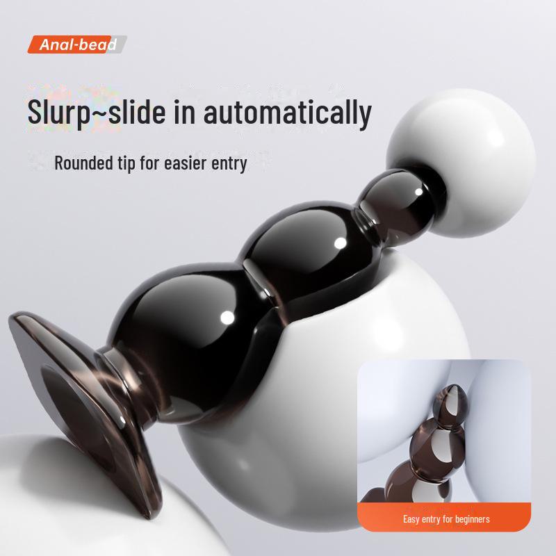 Mi Ji Anal Dilation Bead Plug Set, 400 Pcs - Suction Cup Design for Couples & SM Flirting