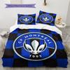 CF Montreal Pattern Bedding Home Decoration Birthday Gift (1 * Duvet Cover + 2 * Pillowcase, Without Core)