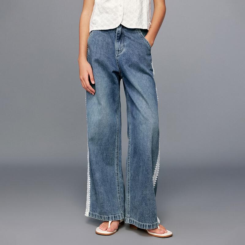 

ELLE KIDS Girls Retro Academy Denim Jeans 140