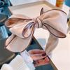 Multi Layered Big Bow Knot Headbands for Women Daily Party Headpiece Solid Crepe Cloth Adult Shopping Holiday Hairbands