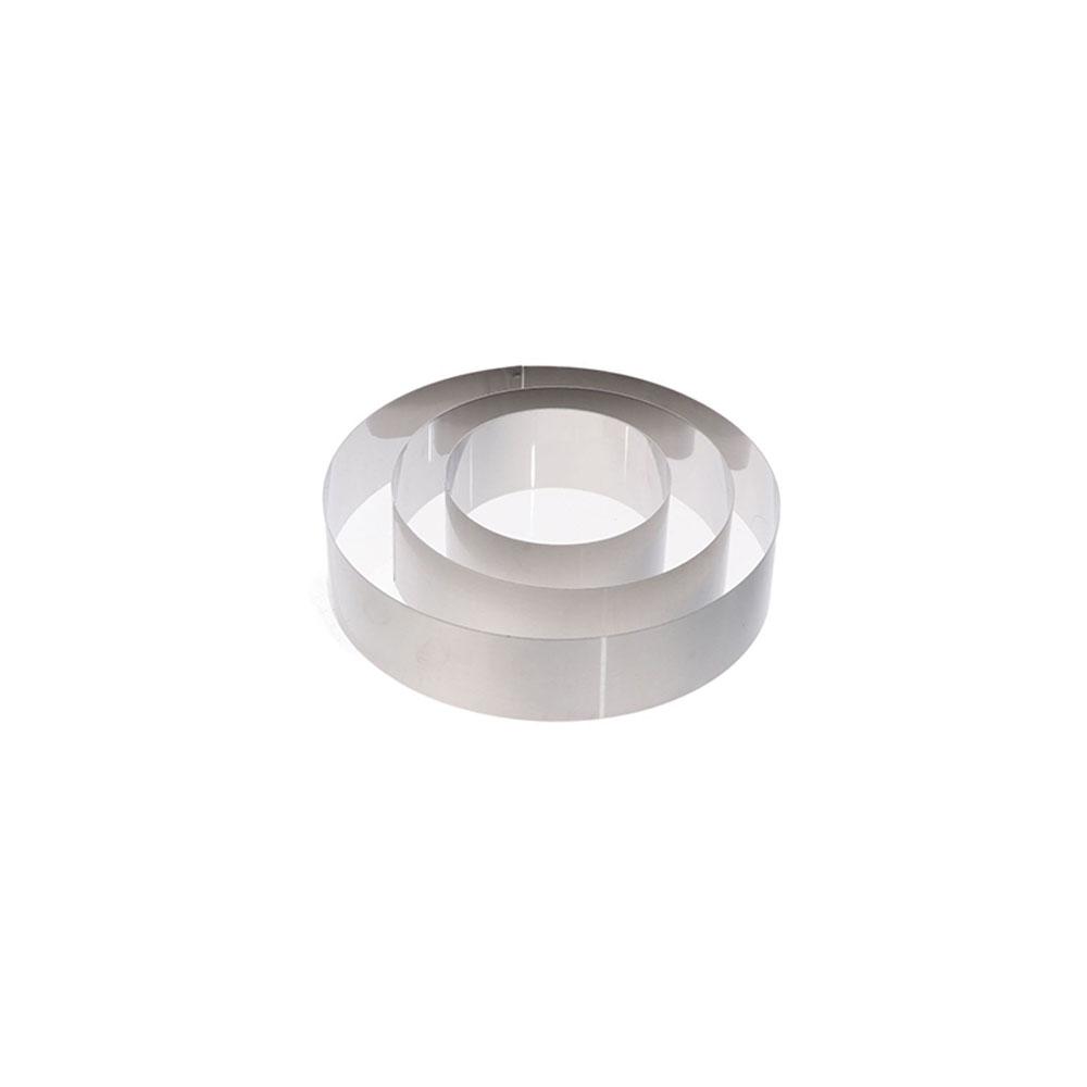 Cake Tool English Muffin Ring Tart Ring Round Cake Mold Cake Ring Set Baking Tool Pancake Mold