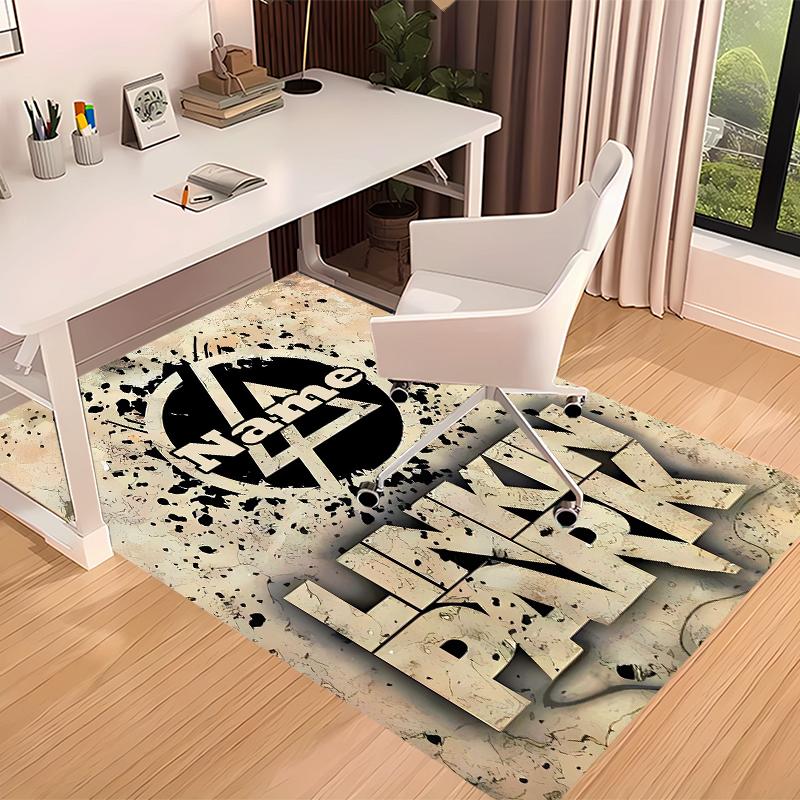 Custom personalization Linkin Park Print Area Rug - Soft, Washable Non-Slip Indoor Mat,Living Room,Home&Office Decorative Rug