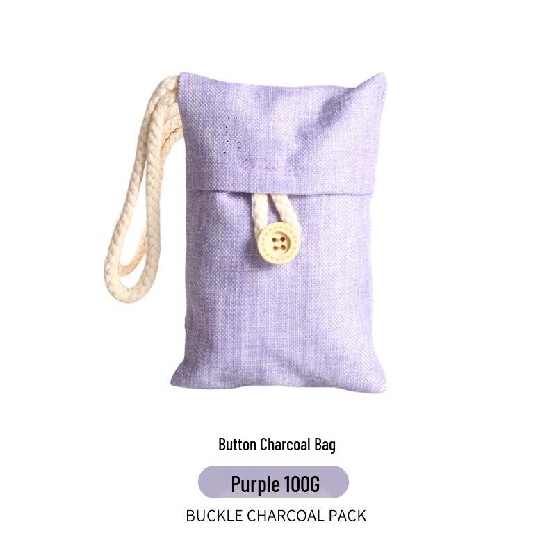 

Трансграничный мешок с активированным углем из бамбукового угля 100 г - Удаление формальдегида и запаха с застежкой на пуговицу Bamboo Charcoal (10*15cm)