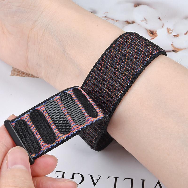 Nylonový pásek pro Samsung Galaxy Fit 3 Nastavitelný elastický náramek s poutkem na hodinky pro Samsung Galaxy Fit3 Náhradní pásek