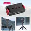 Ulanzi Magnetic Base for Osmo Action Magnetic Mount for Action Screw Hole Magnetic Tripod Action Camera Impact Compatible with Action 5 5, 4, 1/4"