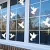 Raamstickers voor Vogels 9 Stuks Stop Vogelbotsingen Anti-botsing Raamstickers UV Reflecterend voor Huis Kantoor