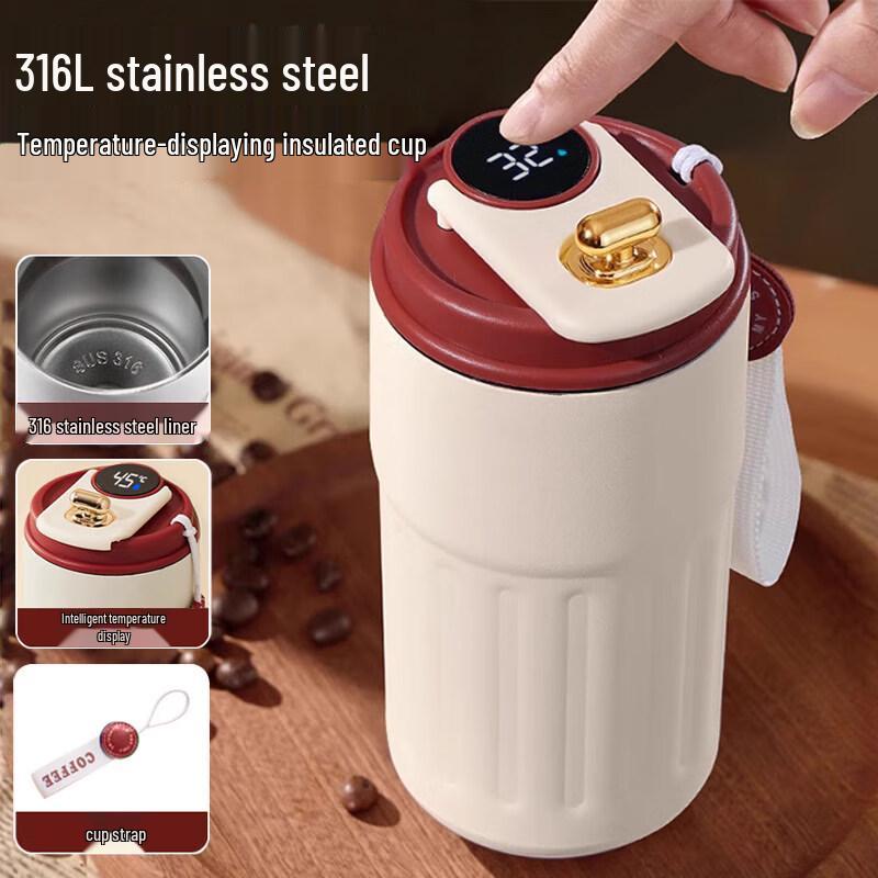 DiPuer Stainless Steel Insulated Coffee & Water Cups