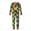 Print Cute Family Set Pajamas, Home Clothes, Family Set Long Sleeve Top Pants Set