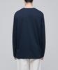 Musinsa Standard Supima Relaxed Crew Neck Long Sleeve T-Shirt [Navy]