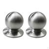 2x Stainless Steel Door Knob Lever Interior Bedroom Bathroom Handle