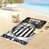Santos FC Print Beach Towel, Large Soft Quick Dry Towel for Beach Camping Swimming