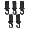 Lot de 5 crochets pour poussette, pratiques pour suspendre sacs à couches, sacs à main, #01
