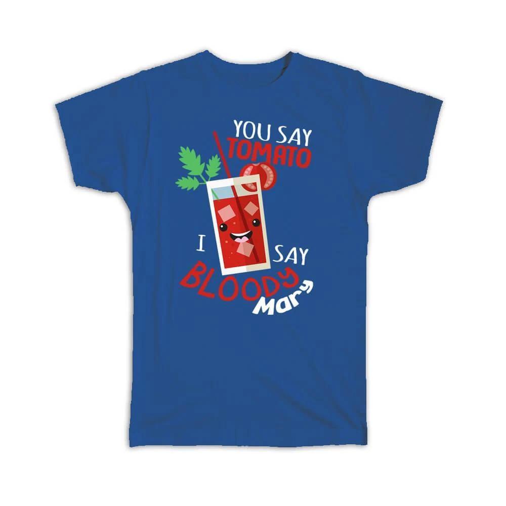 Gift T-Shirt : Funny Bloody Mary Bar Sign Alcohol Drink Lover Party Cocktail 3XL