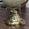 Glob pământesc decorativ pentru decorarea casei, articole cadou, accesorii pentru birou, învățare pentru studenți și copii (Aur gri 12 Inch Înălțime)