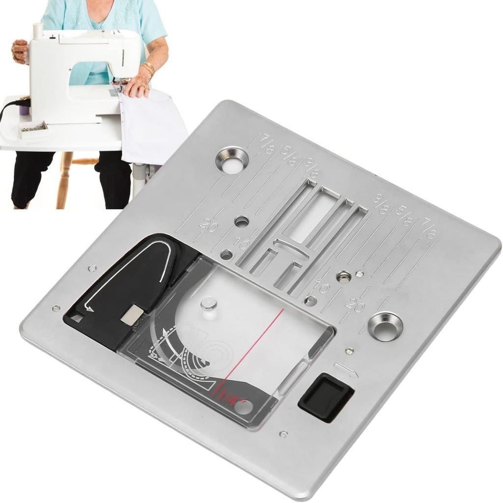 Multifunctional Home Sewing Machine Needle Plate Plastic Guard Sewing Needle Plate Suitable for Q235 CE667 and HD6700