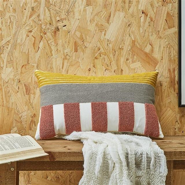 Nordic Embroidered Cushion Covers  Geometric Pillowcase Abrstract Home Decorative Pillow Cover For Sofa Bed Chair