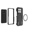 For Xiaomi 15 Case For Xiaomi 15 Anti-knock Armor Magnetic Adsorption Wireless Charge Back Cover For Xiaomi 15 Case 6.36 inch