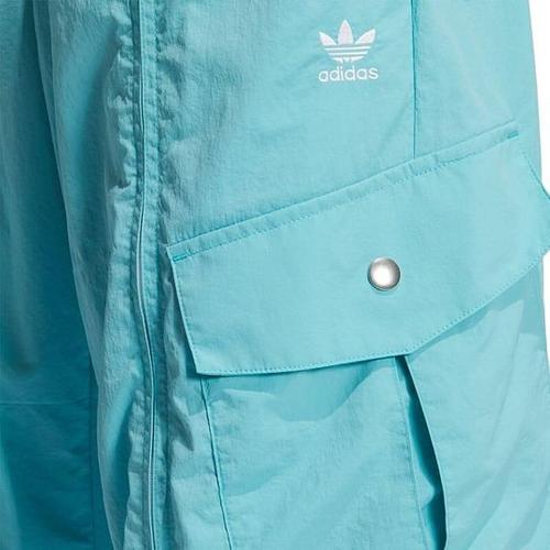 Adidas Originals x KR OP SS24 Cargo Pants Men's Cyan IZ4921