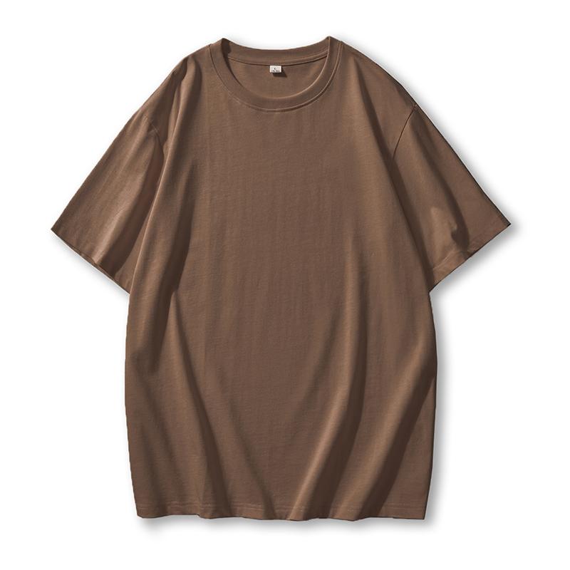 Hirsionsan Basic T Shirt Women 100% Cotton Short Sleeve Men's Tshirts Female Soft Jumper Female Summer Cusual 1+1 O NeckTees