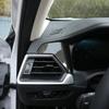 For BMW 3 Series G20 G28  2Pcs Car Center Console Left Right Dashboard Panel Cover ABS Decorative Stickers Auto Accessories