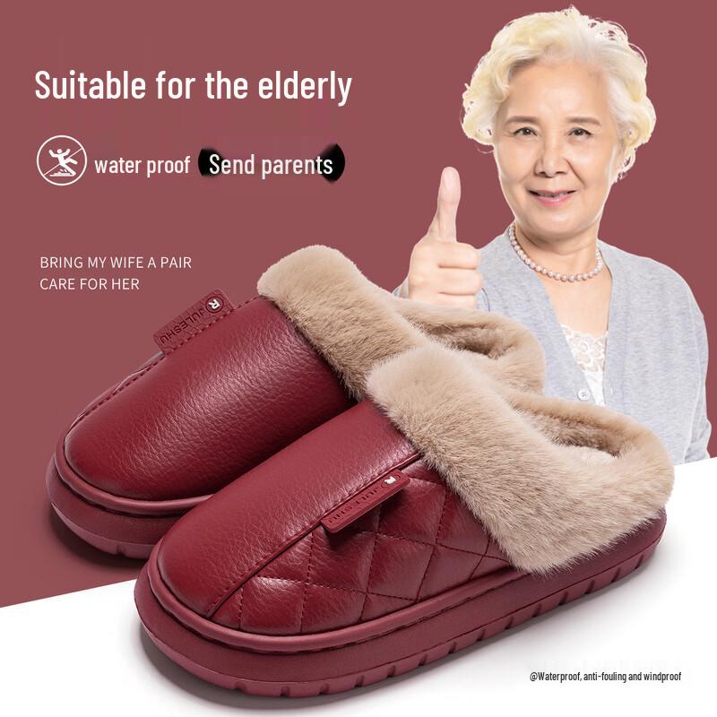 Grace Waterproof Anti-Slip Winter Slippers