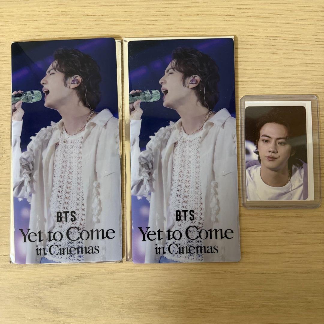 

[USED] BTS Yet to Come in Cinemas Advance Ticket Bonus Admission Bonus Jin